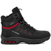 Resim Mc Jamper 1823 Erkek Outdoor Bot Siyah - Kırmızı 