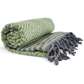 Resim Peştemal Osmanlı Yeşil Yeşil 