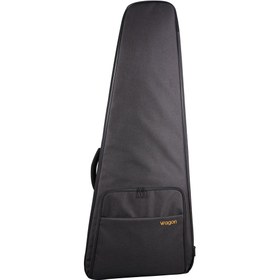 Resim Wagon 03 Serisi V Kasa Elektro Gitar Çantası - Siyah 