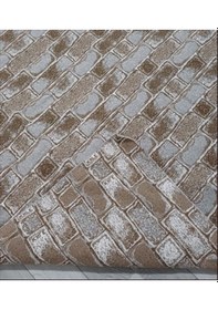 Resim Savan Dokuma Halı Örtüsü 6m² 200 300cm Kale Kahve Kahverengi 