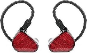 Resim TRUTHEAR Zero Kırmızı Dual Dynamic Drivers In-Ear Headphone | Sahne, Stüdyo veya Odyofil için Çift Sürücülü Kulak içi/In-Ear Kablolu Monitör Kulaklık 