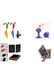 Resim Skygo 4 lü Sihirbazlık Seti – Hokus Pokus Sihirli Numara Seti 