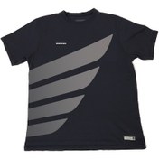 Resim Honda Kanat Logolu Siyah Erkek T-shirt 