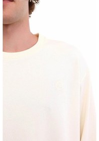 Resim Lumberjack Mb Sn75 C Neck Sw 5pr Erkek Bej Sweatshirt - 102033512 Bej 
