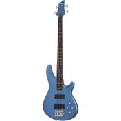 Resim Schecter C-4 Deluxe Bas Gitar (Satin Metallic Blue) 