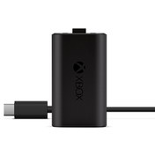 Resim Microsoft Yeniden Şarj Edilebilir Pil ve USB-C Kablosu (Microsoft Türkiye Garantili) Xbox