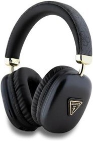 Resim CG Mobile Altın Üçgen Logolu Guess 4G Bluetooth Kulaklık - Siyah 