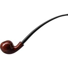 Resim Vauen Lesepfeife 3613 9mm. Filtreli Ebonit Saplı Pipo 