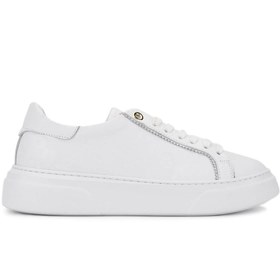 Resim Tamer Tanca Kadın Hakiki Deri Beyaz Sneakers & Spor Ayakkabı 