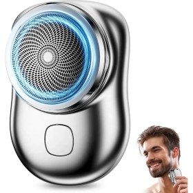 Resim Pazariz Elektrikli Sakal Tıraş Makinesi Type-C Şarj Cep Mini Sıfır Kesim Seyahat Tipi Taşınabilir 