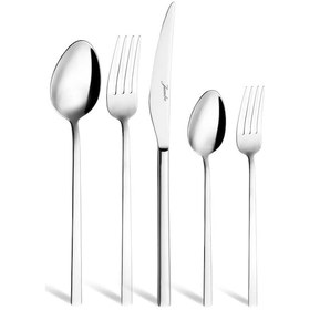 Resim Jumbo 2401 60 Parça 12 Kişilik Çatal Kaşık Bıçak Takımı Çelik 