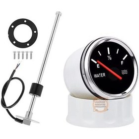 Resim 250mm Bs Su Seviye Ölçer Sensörü Ve Göstergesi 0-190 Ohm 