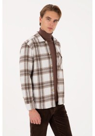 Resim U.s. Polo Assn. Erkek Haki Gömlek Desenli 50316599-vr027 Hakı 