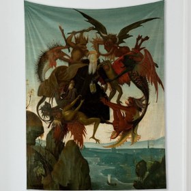 Resim The Torment of Saint Anthony Duvar Örtüsü - 60 cm x 90 cm 