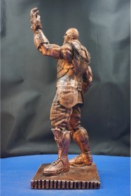 Resim Thanos Marvel Avengers Heykel Biblo Süper Gücün Simgesi Hediyelik Aksesuar 35 Cm Bronz 