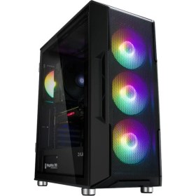 Resim Zalman I3 Neo Black, Megamax, 700W 80+, Mesh Panel, Tempered Glass, 4X120MM Rgb Fan, Atx Gamıng Kasa 
