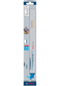 Resim Bosch Pro S 1237 Eaf 1-3 Mm Metal Boru 5'li Panter Testere Ucu 300 Mm 2608658990 
