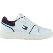 Resim Tommy Hilfiger Fine Cleat Retro Erkek Beyaz Spor Ayakkabı (EM0EM01612-0GZ) 