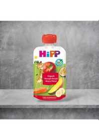 Resim Organik Havuçlu Karışık Meyve Püresi 100 Gr 