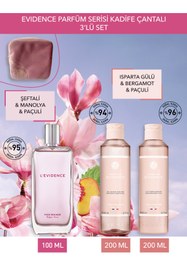 Resim Yves Rocher Evidence ve L'evidence Parfüm Serisi Kadife Çantalı Seti-9916923 