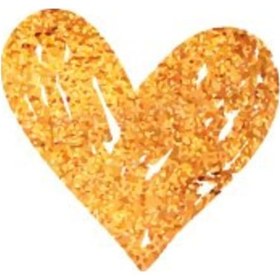 Resim Bay Etiket Hrt2 Altin Yaldizli Kalp Sticker 