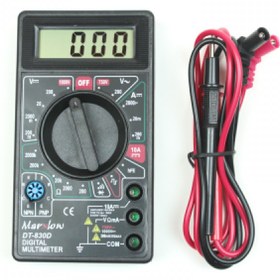 Resim Temiz Pazar Dijital Multimetre Voltmetre Ampermetre 
