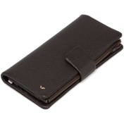 Resim Kahverengi Deri Kadın Cüzdan - S1CB00005727-A7P 