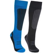 Resim Trespass Langdon II - Ski Sock (2 Pair Pack) Erkek Mavi Çorap 
