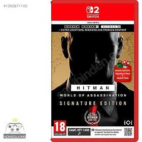 Resim HITMAN WORLD OF ASSASSINATION Nintendo Switch 2 