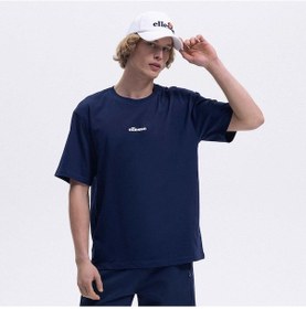 Resim Ellesse Em391-nv Bisiklet Yaka Erkek T-shirt - Lacivert 
