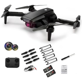 Resim 4K Çift Kamera Mod Sabit Yükseklik Çıkarılabilir Quadcopter Drone Çok Renkli 