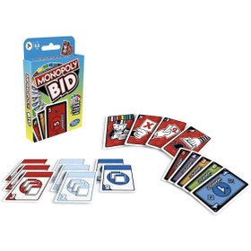 Resim Monopoly Bid Kart Oyunu F1699 