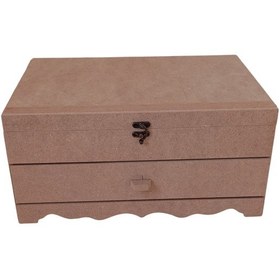 Resim Çekmeceli, Kapaklı Bölmeli Kutu 