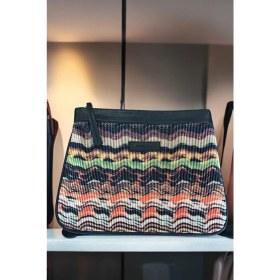 Resim Bahels Vip Renkli Özel Tasarım Kadın Portföy & Clutch Çanta 