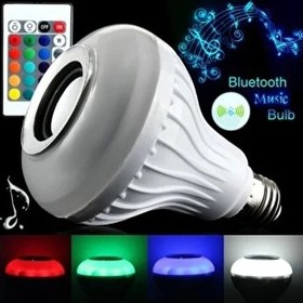 Resim Sızmaz Ticaret Bluetooth Hoparlör Ve Led Lamba Uzaktan Kumandalı Ampül 