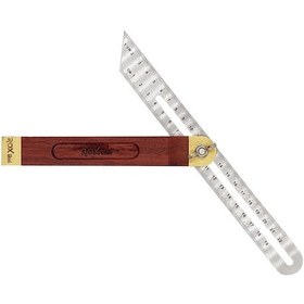 Resim Rox Wood 7'' Gül Ağacı Ayarlı Marangoz Gönye 22 Cm 