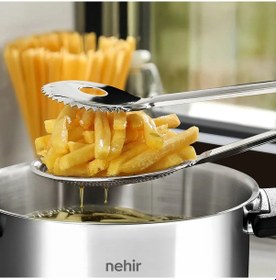 Resim Nehir Sade Süzgeçli Kızartma Maşası 