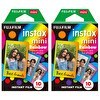 Resim Fujifilm Instax Mini Rainbow 10x2 Film Seti 