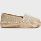 Resim Tommy Hilfiger Bayan Espadril Fw0fw08543 Acc Bej Bej 