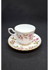 Resim Royal Stafford Fragrance Bone China Vintage Çay Fincanı 2 Parça 210 Ml Kırmızı-yeşil 