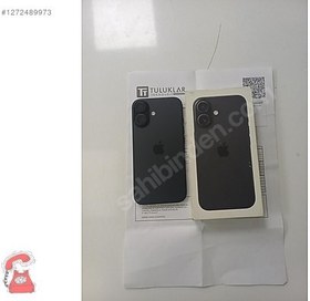 Resim Apple iPhone 16 İkinci El TR | 128 GB | Siyah 