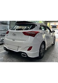 Resim Hyundai İ30 Rs Arka Ek Plastik Siyah Difüzör 2012-2017 Arka-bodykit-ek-karlık 