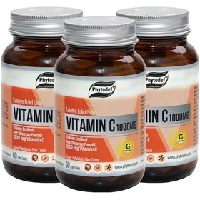 Resim Phytodef Vitamin C 1000 Mg 3 x 60 Tablet 