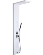 Resim Sam Banyo Dicle Duş Paneli Beyaz 