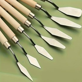 Resim 7 Parça Paslanmaz Çelik Pasta Süsleme Seti - Krema, Pastalar & Pişirme için İdeal - Mükemmel Babalar Günü Hediyesi 