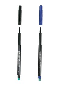 Resim Faber Castell Multimark Permanent Asetat Kalemi M 2li Set Çok Renkli 