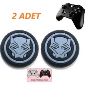 Resim Feza Xbox One 2 Adet Panter Kabartma Desenli Analog Başlığı 