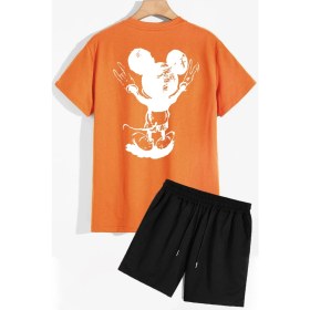 Resim Trendypassion Sırt Baskılı Şort T-Shirt Eşofman Takımı 