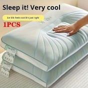 Resim 1 adet 3D Ergonomik Rahat Nefes Alabilen Boyun Yastığı, Boyun Desteği, Uyku İçin Kolay, %100 Polyester Elyaf Dolgu, Makinede Yıkanabilir, Yan Uyku, Sırt Uyku, Karın Uyku, Tüm Mevsimler, Ev, Yatak Odası, Otel, Yurt, Seyahat İçin Uygun - Mükemmel Tatil Hediyesi 