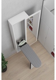 Resim Dolaplı Ütü Masası Çok Amaçlı Ütü Masası 